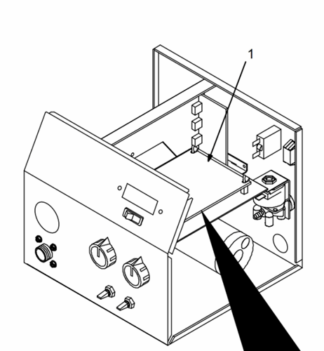 Miller 22A Wire Feeder 300615 Side View 2
